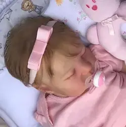 Levi Muñeca Reborn 48 cm - Cuerpo completo, piel 3D y tacto suave
