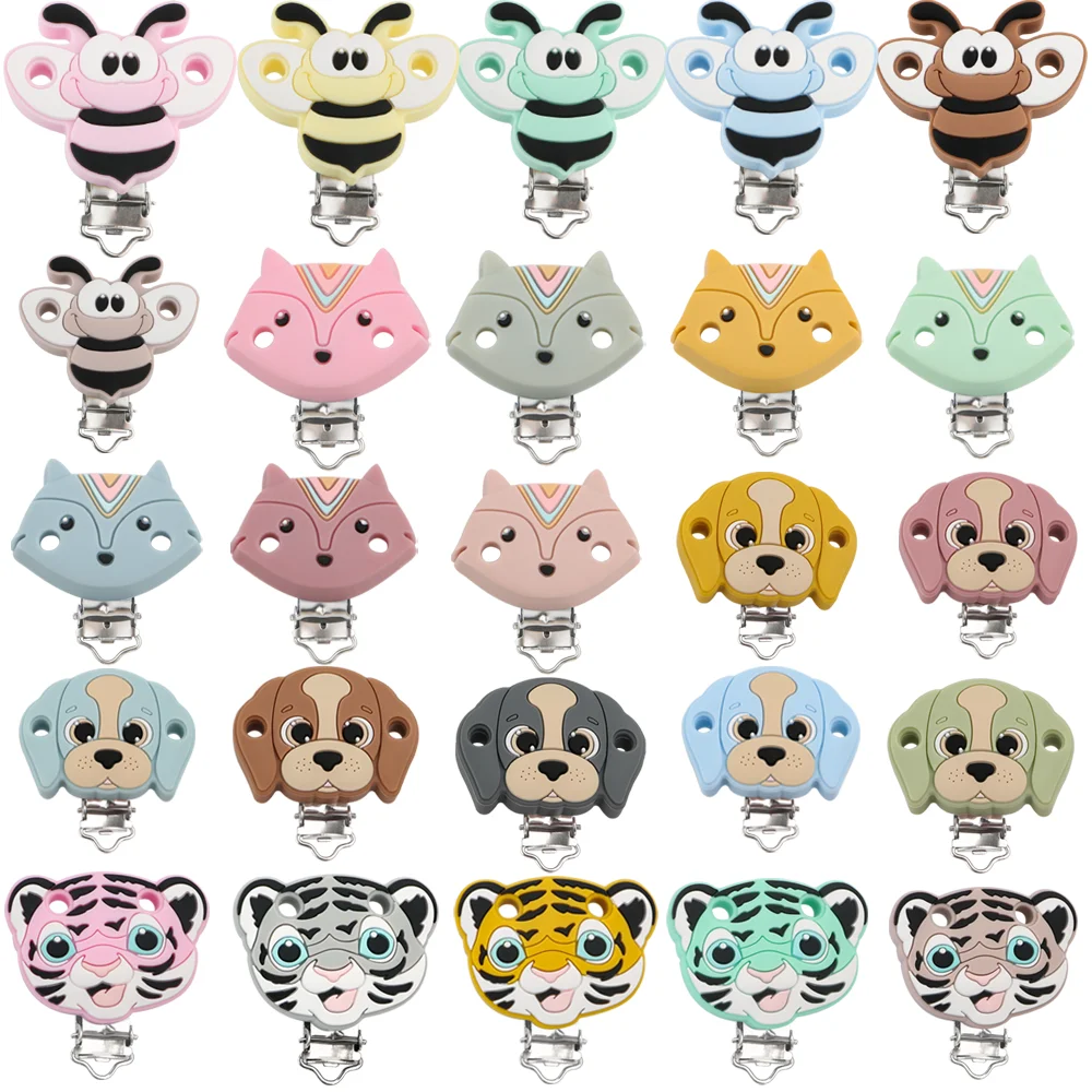 Kovict clips de silicona con animales para accesorios infantiles - imagen 5