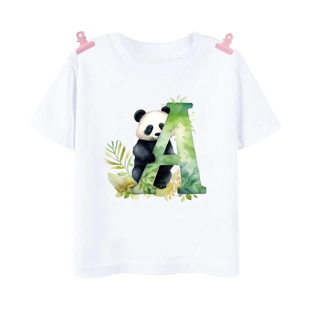 Camiseta panda para niños – Manga corta con estampado gráfico - imagen 2