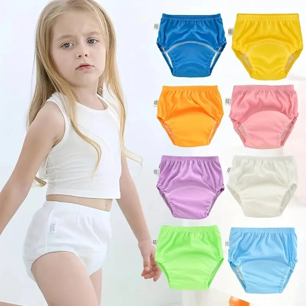 Pañales de entrenamiento reutilizables impermeables para bebé - imagen 5