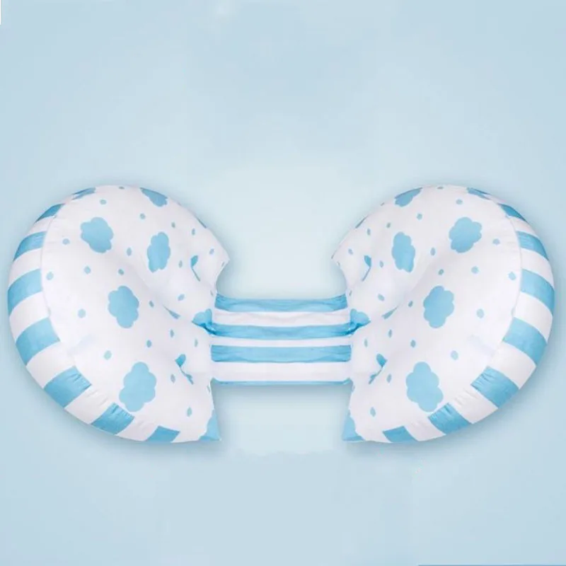 Almohada de apoyo lumbar para embarazo con forma U