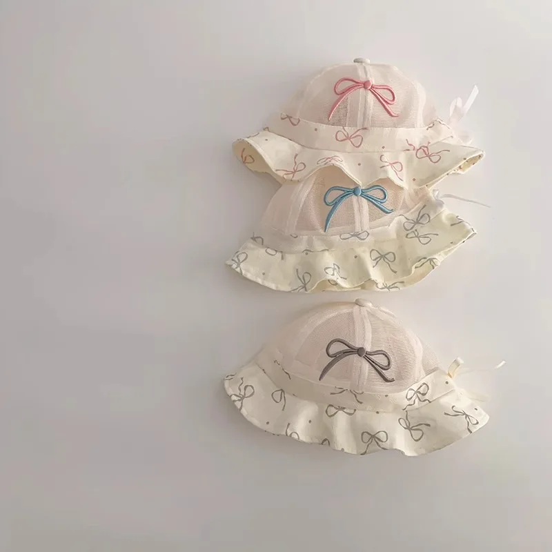 Gorro cubo UV bebé niña – Protección solar transpirable verano