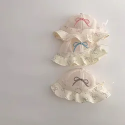 Gorro cubo UV bebé niña – Protección solar transpirable verano
