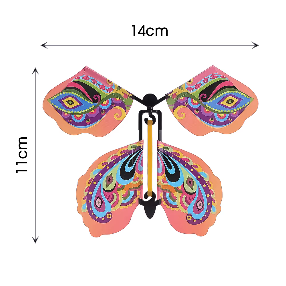 Mariposa en pleno vuelo