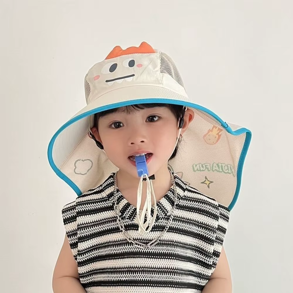 Gorra de pescador ligera transpirable con protección cuello