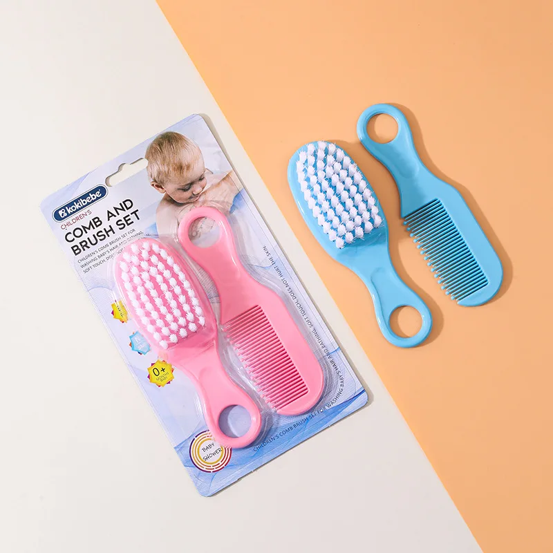 Kit de aseo para bebé: cepillo suave y peine – Cuidado delicado del cabello - imagen 2