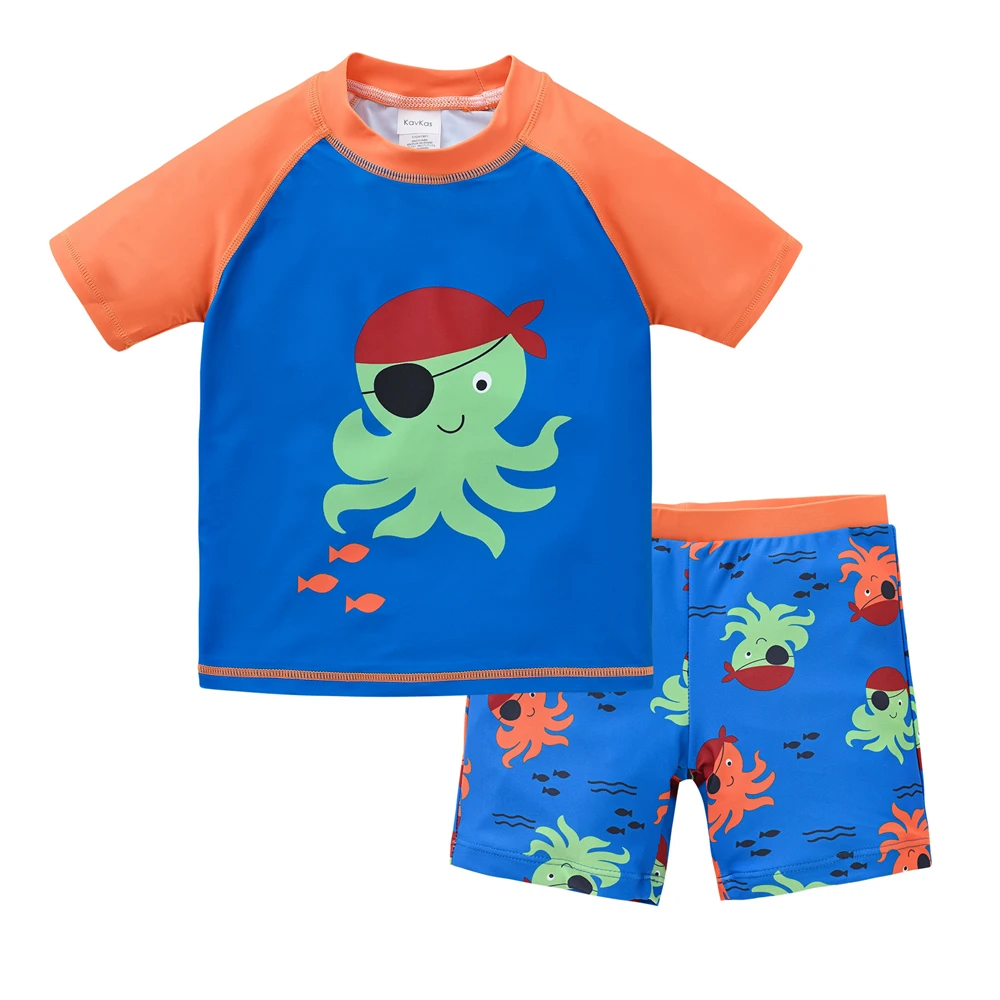 Traje de baño infantil para niño - Estampado playero verano - imagen 2