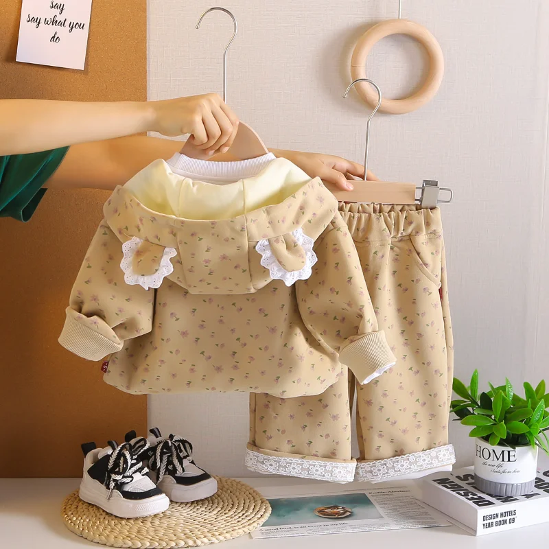 Chándal bebé con capucha para primavera y otoño, unisex - imagen 5