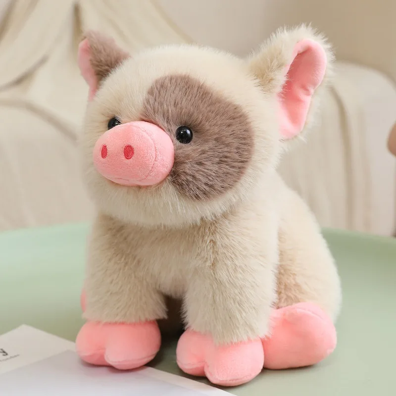 Peluche cerdito ultrasuave para cachorros – Juguete de dentición seguro