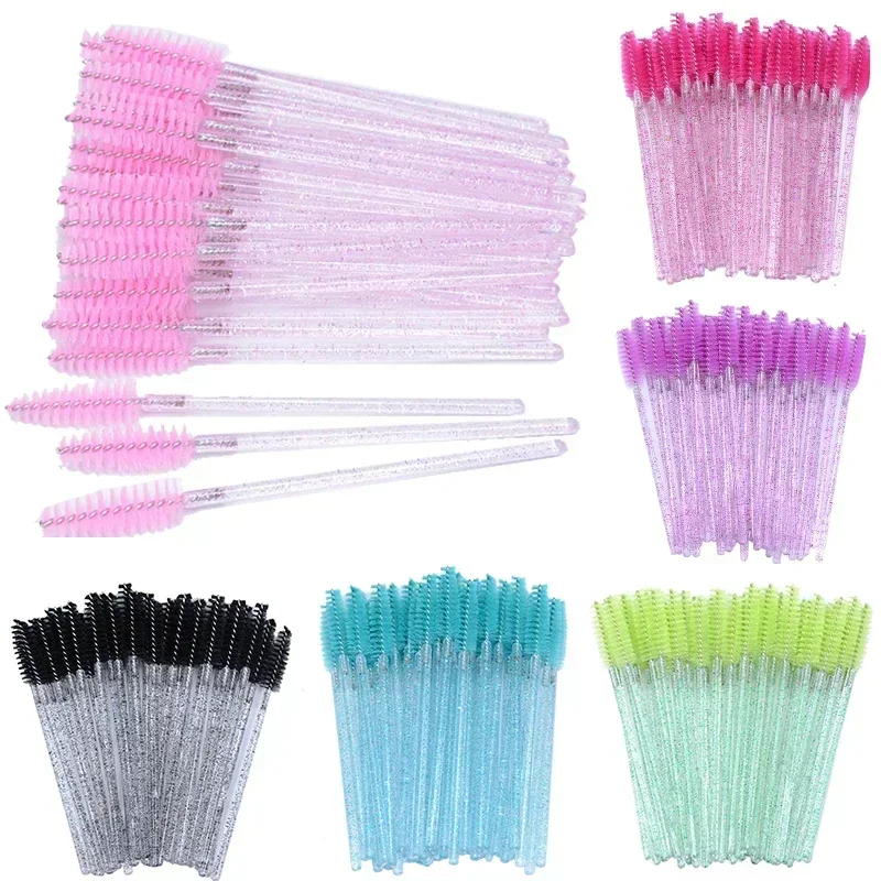 Cepillos para pestañas desechables con aplicador de máscara y peine - imagen 2