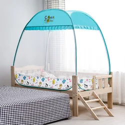 Mosquitera anticaída de fondo completo para bebé portátil