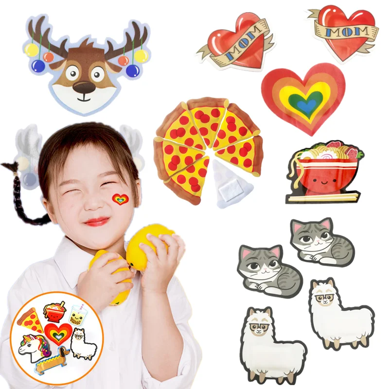 Tiritas infantiles con animales Kawaii - transpirables e impermeables - imagen 2