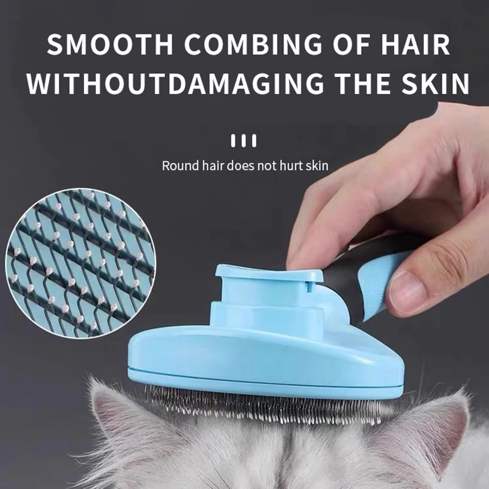 Peine desenredante para gatos y perros de pelo largo, universal - imagen 2