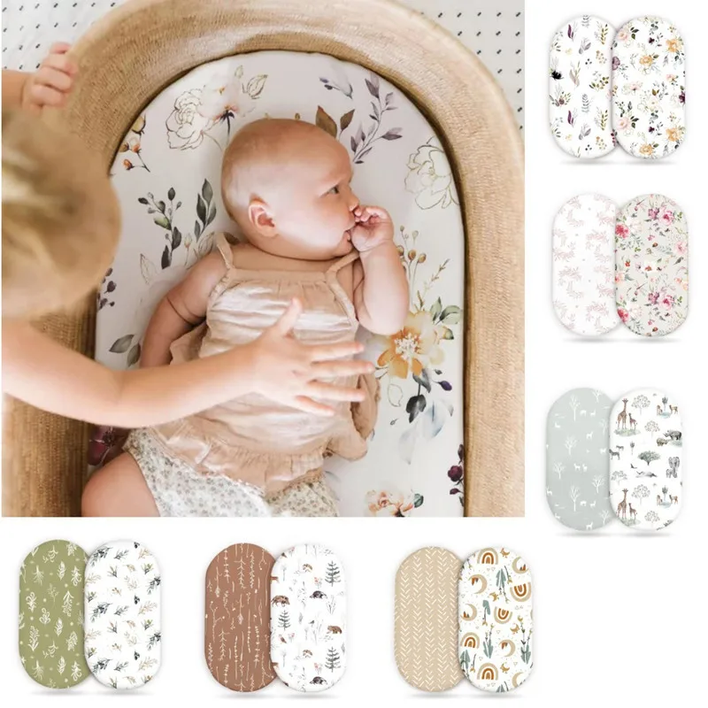 Sábanas de muselina para moisés con funda cambiador - imagen 4