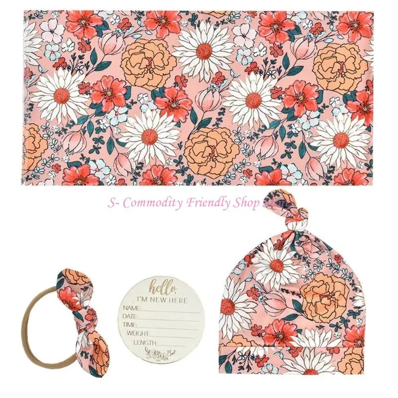 Diadema elástica para bebé con gorro de lactancia envolvente - imagen 4
