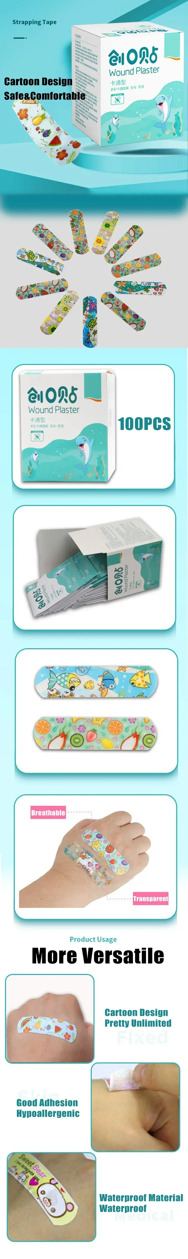 Vendajes adhesivos infantiles con dibujos