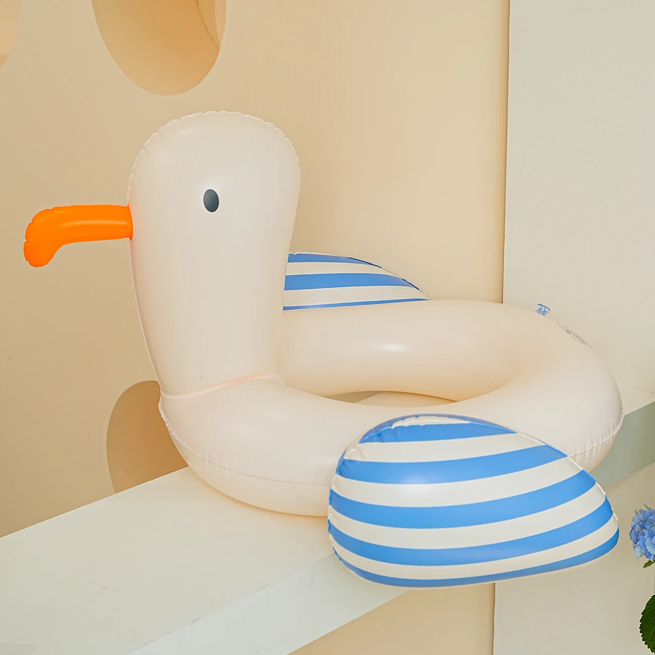Flotador de brazo inflable con forma de gaviota para nadar - imagen 2