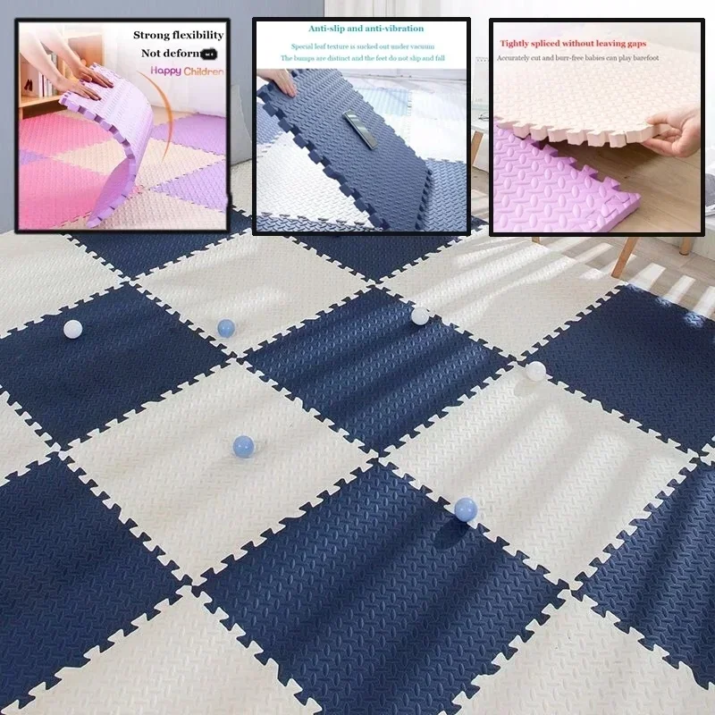 Alfombra puzzle EVA para bebé – Alfombra de juego suave y educativa - imagen 2