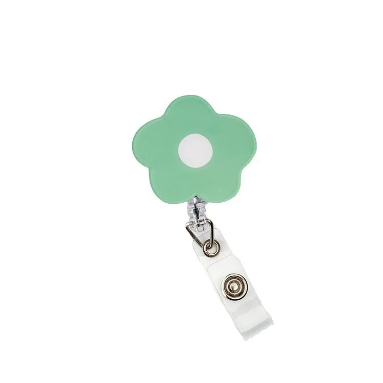 Clip retráctil para tarjeta identificativa floral con cordón - imagen 2