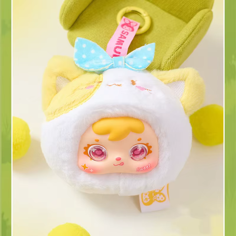 Llavero de peluche conejo Samuel Mini para bolso y llaves - imagen 5