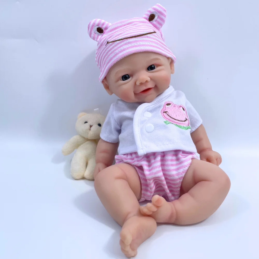 Muñeca Reborn de silicona Vivienne, cuerpo lavable para niña - imagen 4