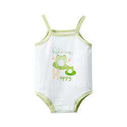 Body sin mangas de algodón para bebé, mono verano transpirable