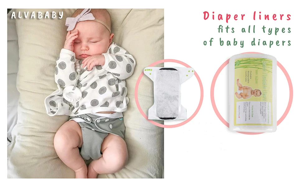 Forros de bambú ALVABABY sobre superficie clara
