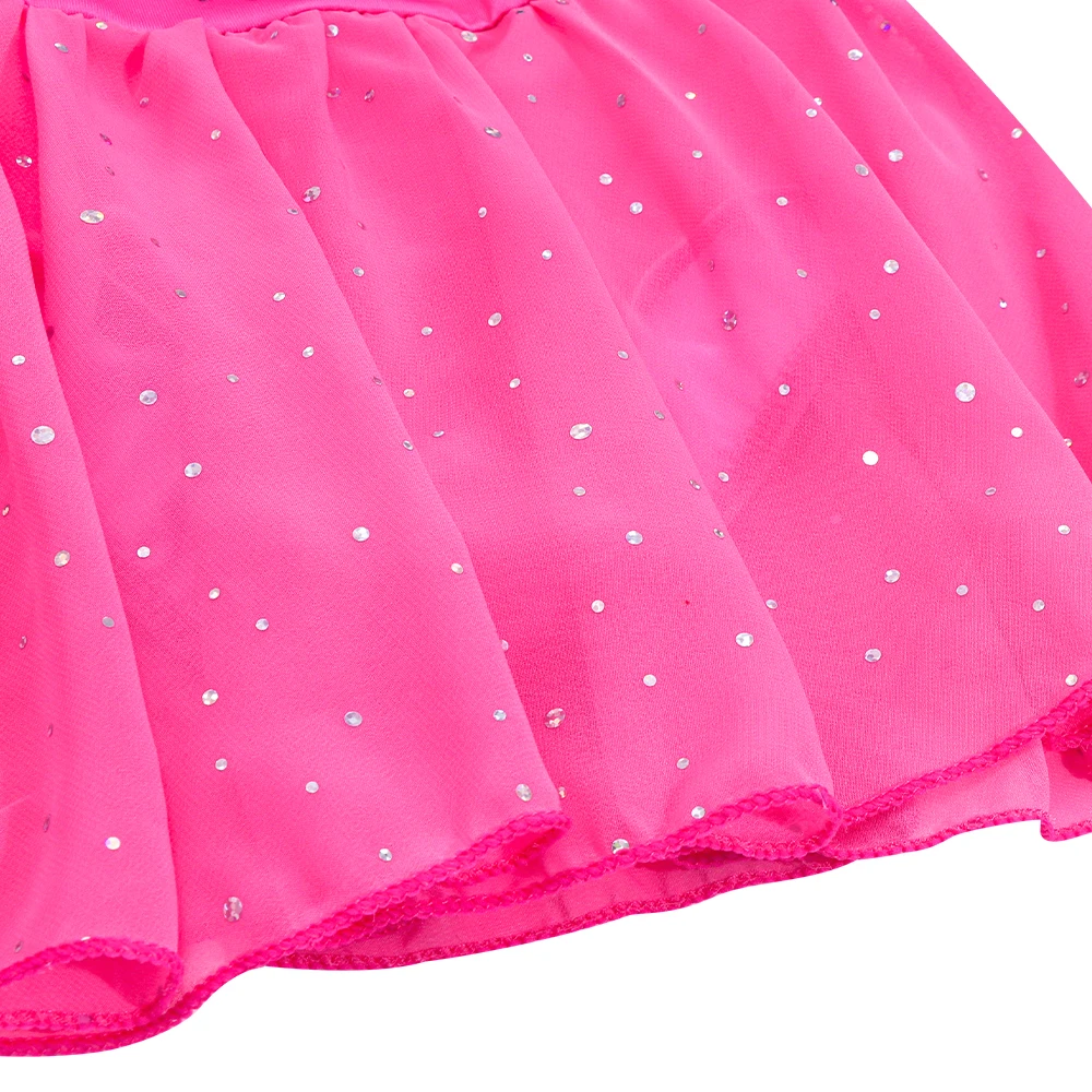 Maillot de ballet con tutú brillante para niña - imagen 4