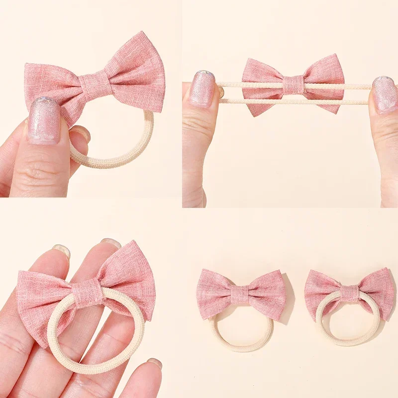 Lazos y scrunchies elásticos para niñas
