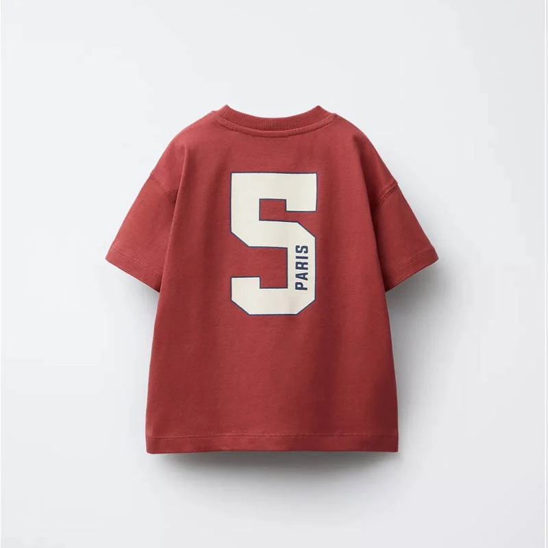 Camiseta infantil manga corta para el uso diario