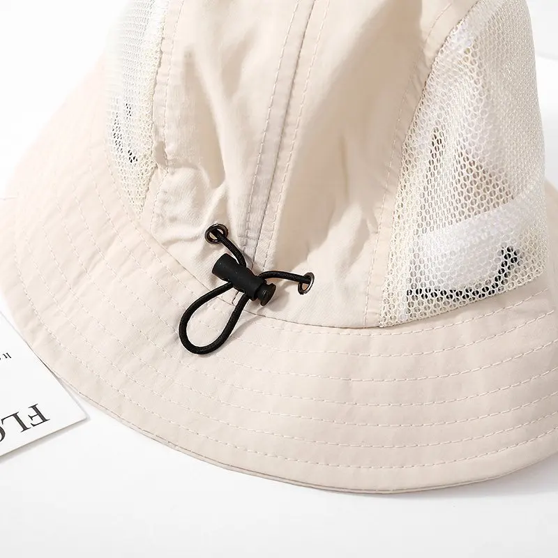 Gorra pescador de malla con protección solar para niños y niñas - imagen 3