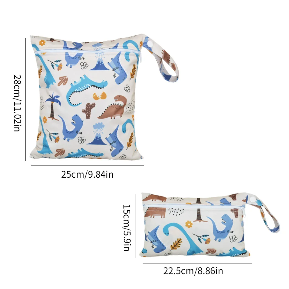 Bolsas impermeables reutilizables EezKoala para pañales de tela - imagen 3