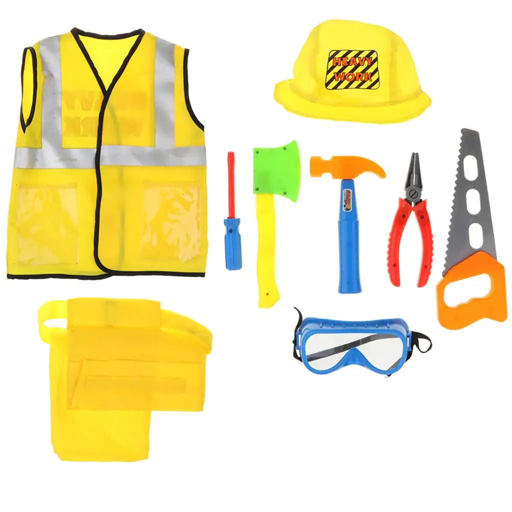 Juego de roles constructor con kit de herramientas infantil - imagen 3
