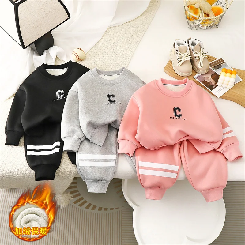 Conjunto bebé terciopelo inverno – Suave y abrigado recién nacido - imagen 4