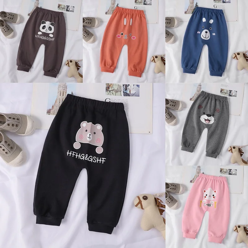 Pantalones de algodón para bebé estilo harem – Primavera y otoño - imagen 5