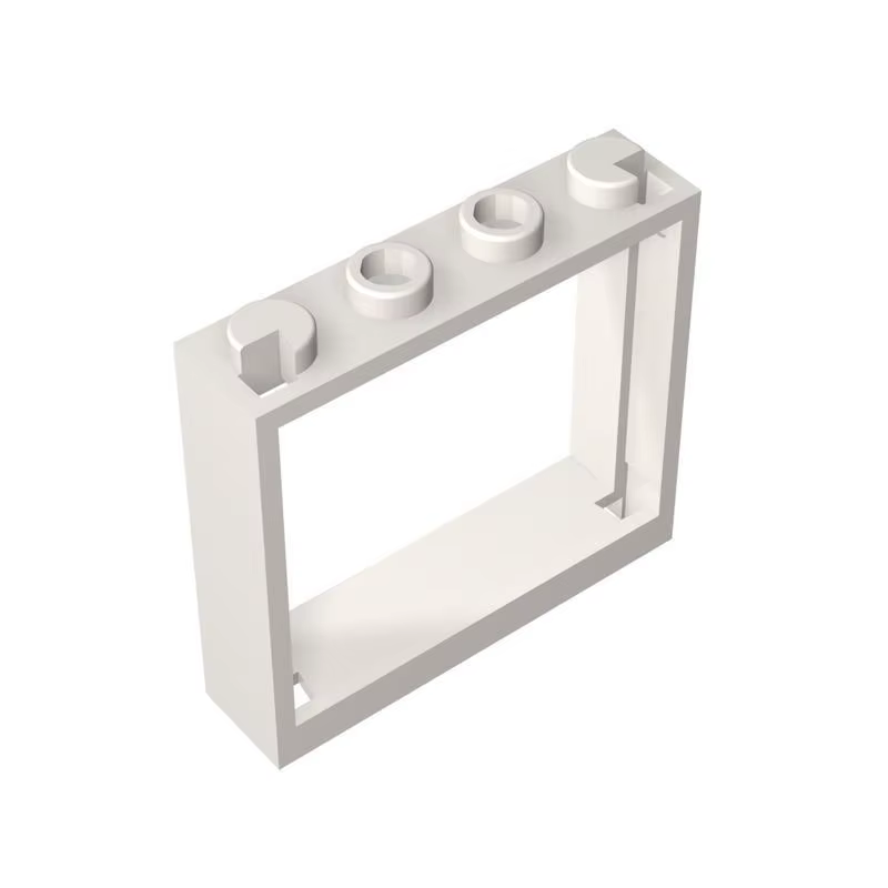 Ventana 1x4x3 para MOC 60594 - 20 piezas compatibles con bloques - imagen 4
