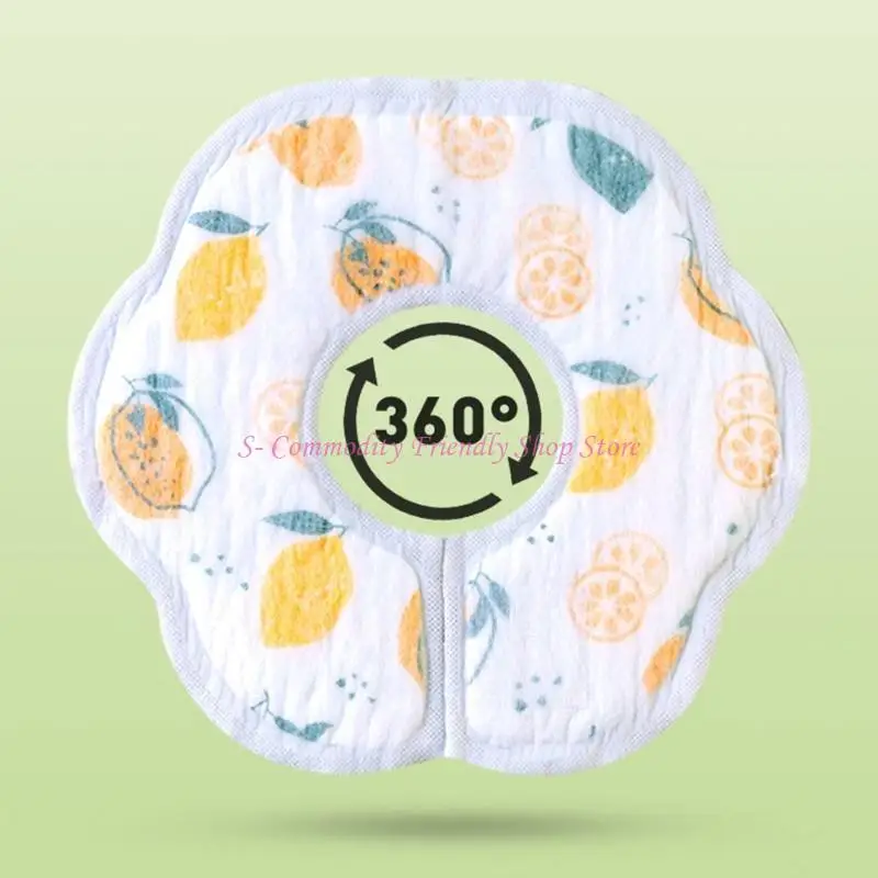 Baberos de alimentación absorbentes para bebé: toalla saliva - imagen 3