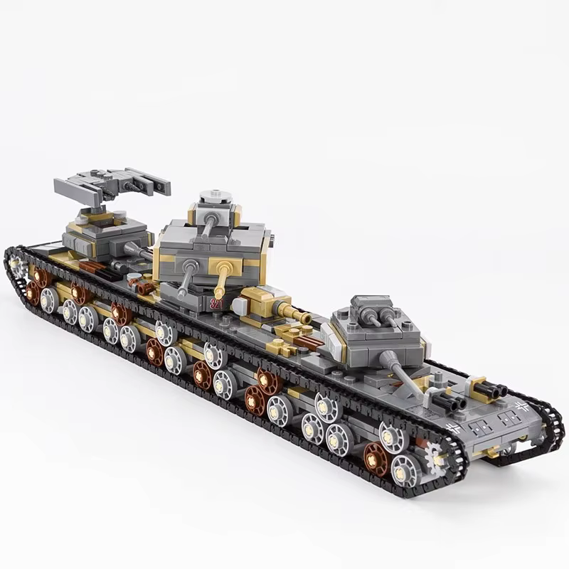 Bloques de construcción militares con tanque pesado transformable - imagen 5