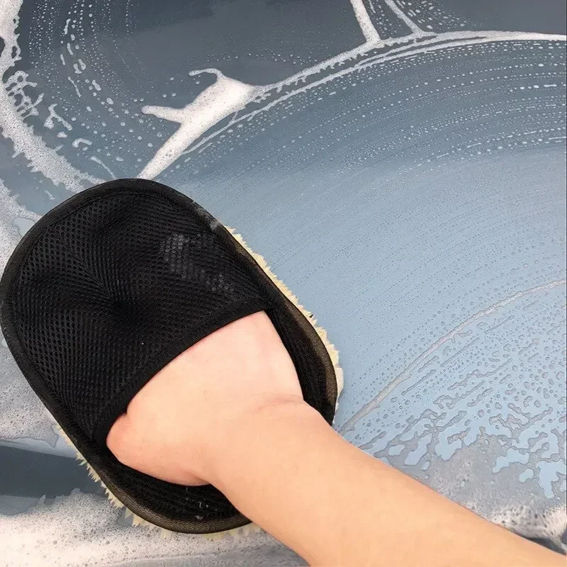 Guantes de lana infantiles acolchados para abrigo