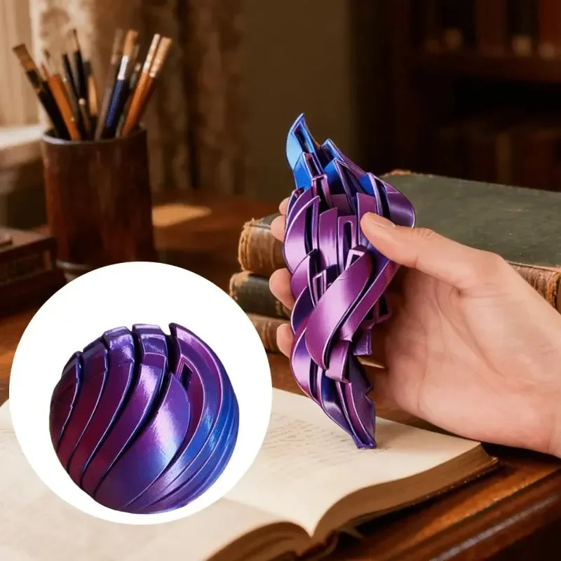 Bola de masa viscosa supstem con estampado 3D Twistsphere