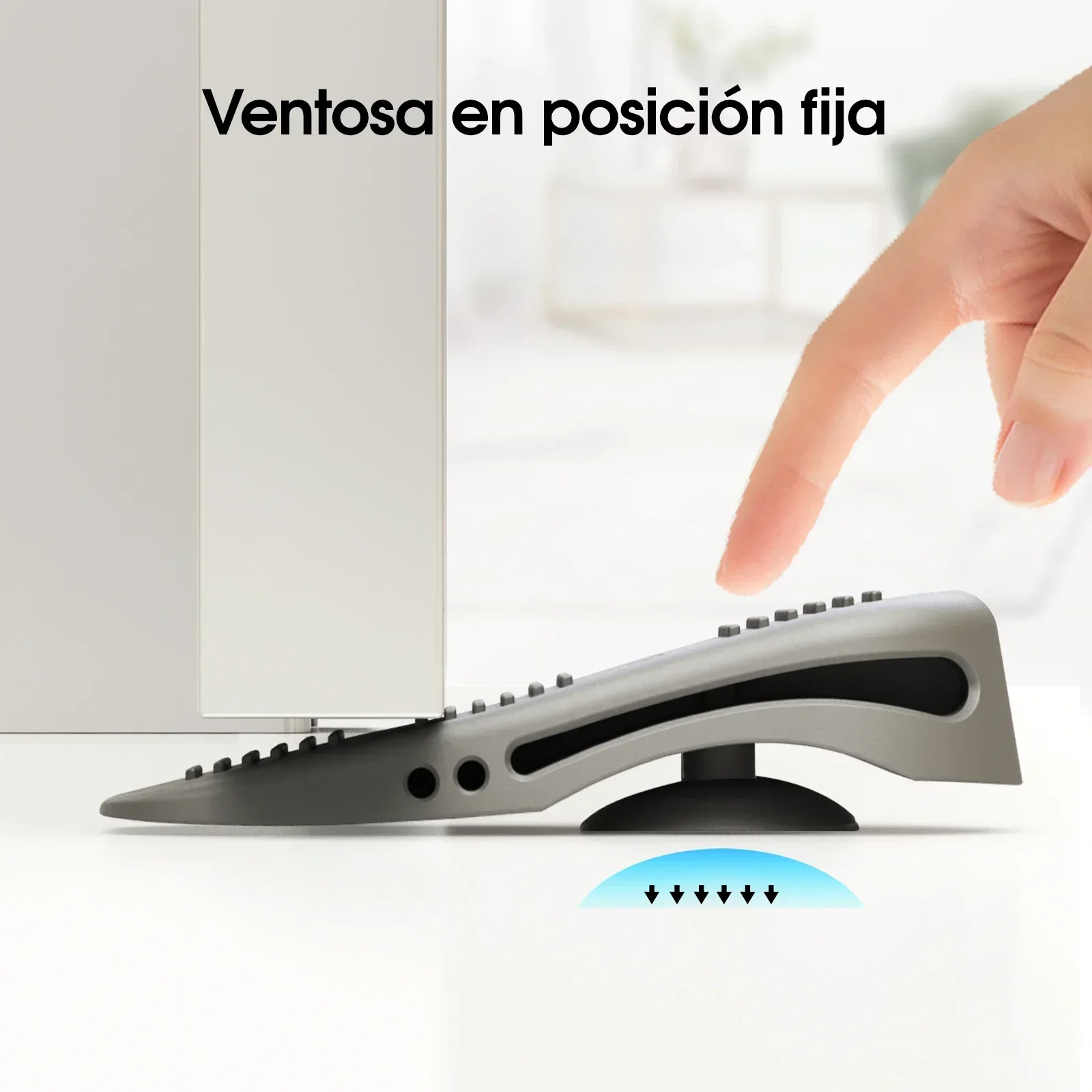 Tope de puerta de silicona con ventosa anticolisión para bebé - imagen 5