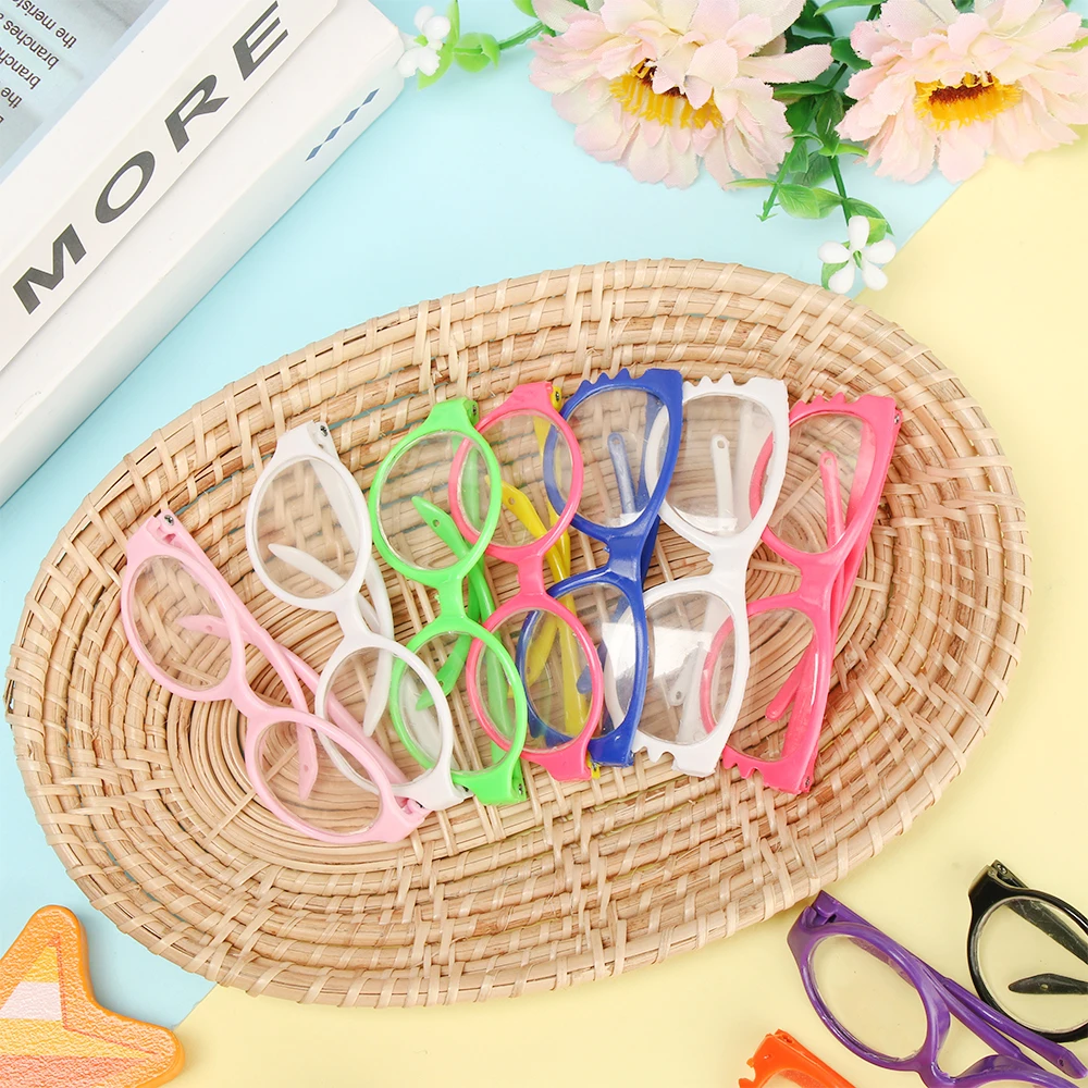 Gafas redondas de fantasía para niña - Accesorio de muñeca - imagen 4