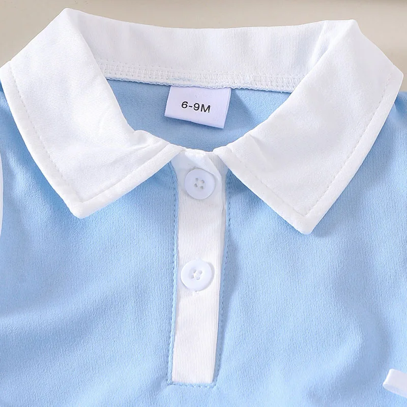 Conjunto verano bebé niña de algodón – blusa sin mangas lazo y falda - imagen 3