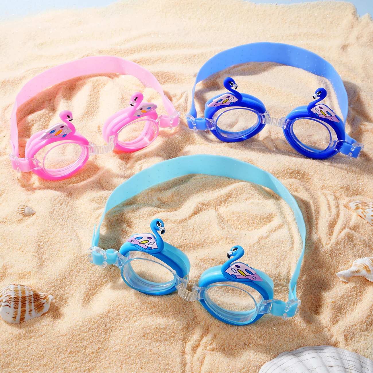 Detalle del sellado antifugas en gafas infantiles