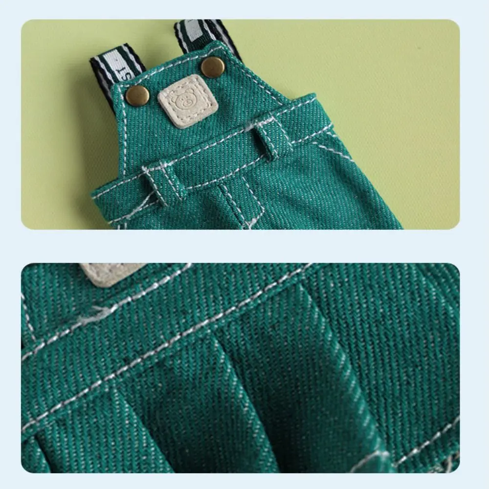Ropa para muñecas 15 cm: vaqueros, mono y falda hechos a mano - imagen 5