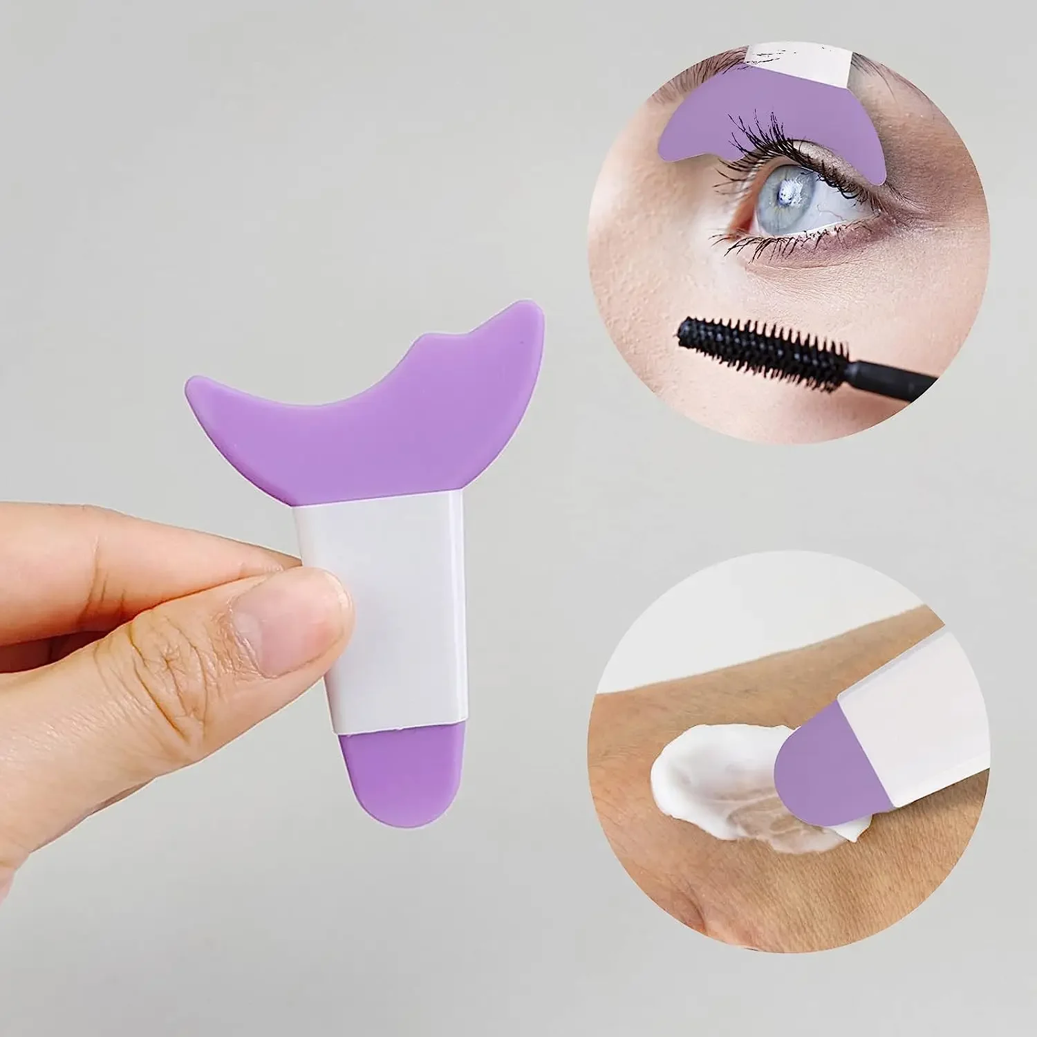 Vvocci protector de pestañas silicona con almohadillas reutilizables - imagen 2