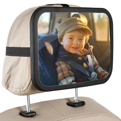 Espejo de coche para bebé trasero mate premium PMMA inastillable