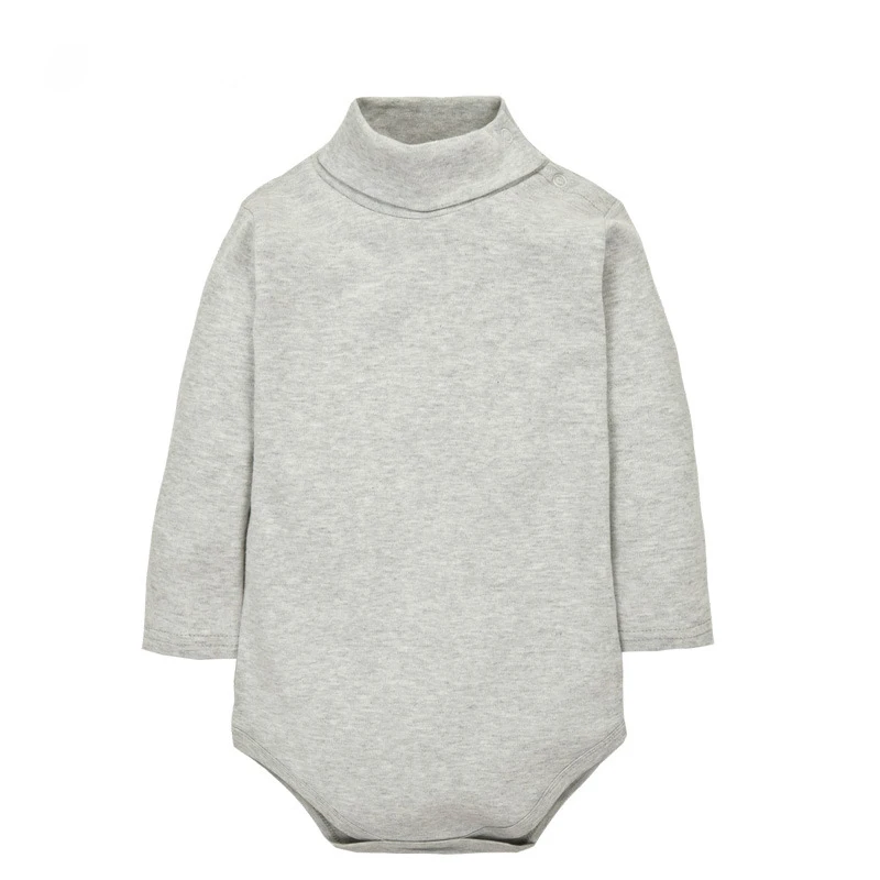 Body infantil de algodón con cuello alto