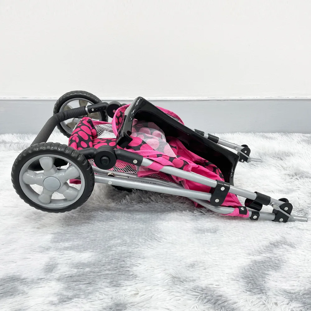 Carro de juguete para niña con mesa comedor plegable grande - imagen 4