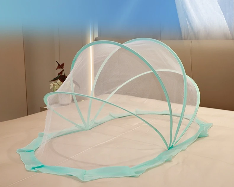 Mosquitera plegable integrada para cuna de bebé